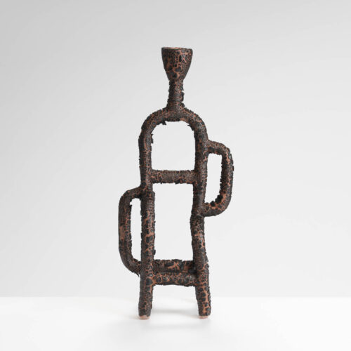 SG557Y8 Scorched Earth Candlestick Large