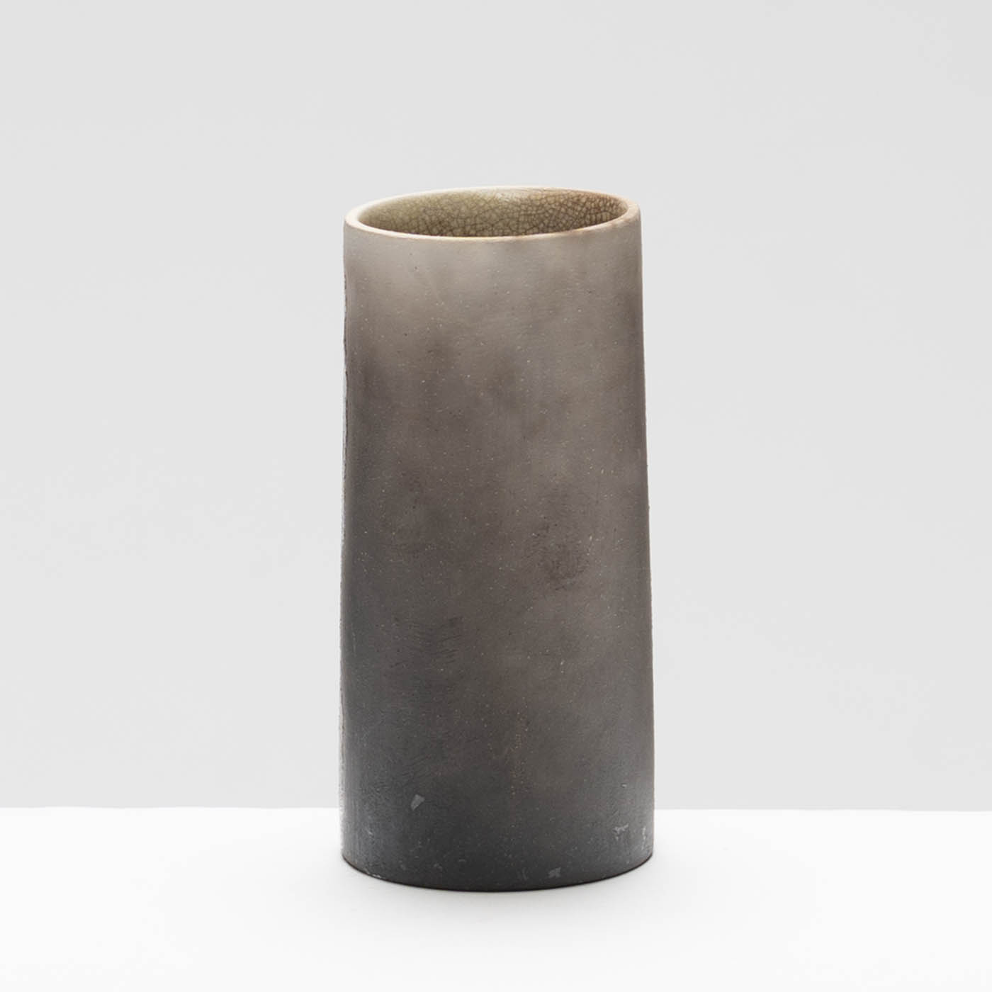 KS400Y89 Rivier II. Short Raku Vessel