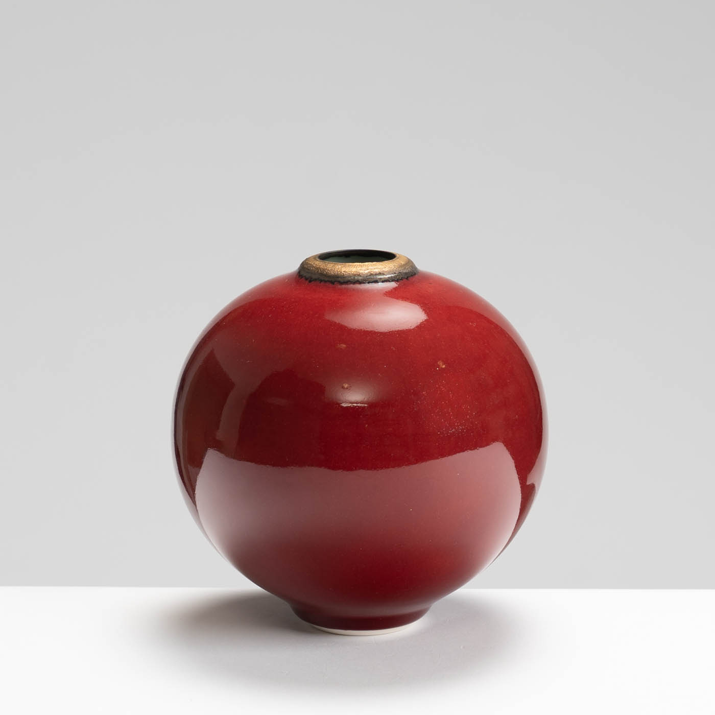 TT525Y232 Mini Moon Jar Red