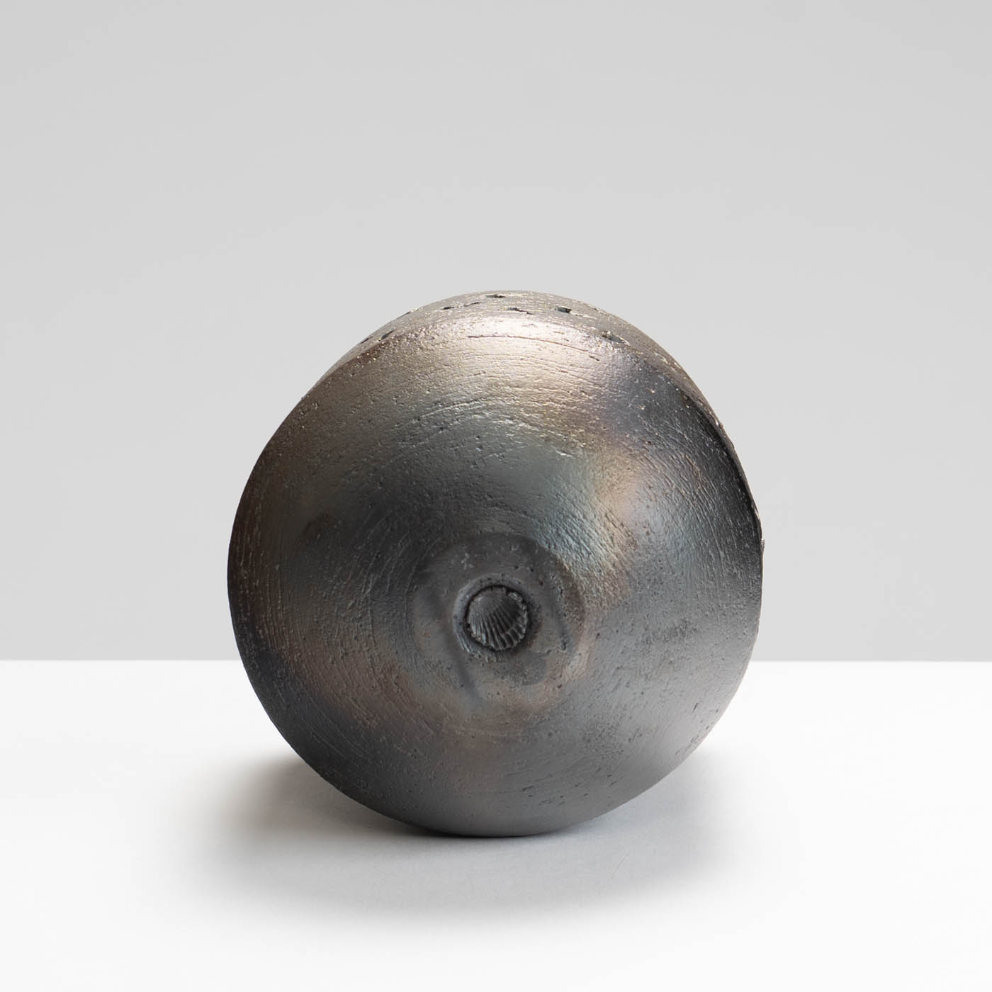 SH489X71 Small Raku Cross Pot