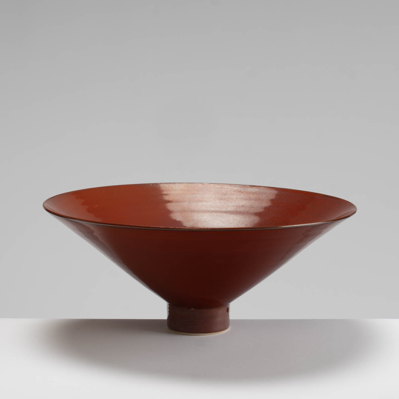 RH578Y112 Bowl Burnt Red