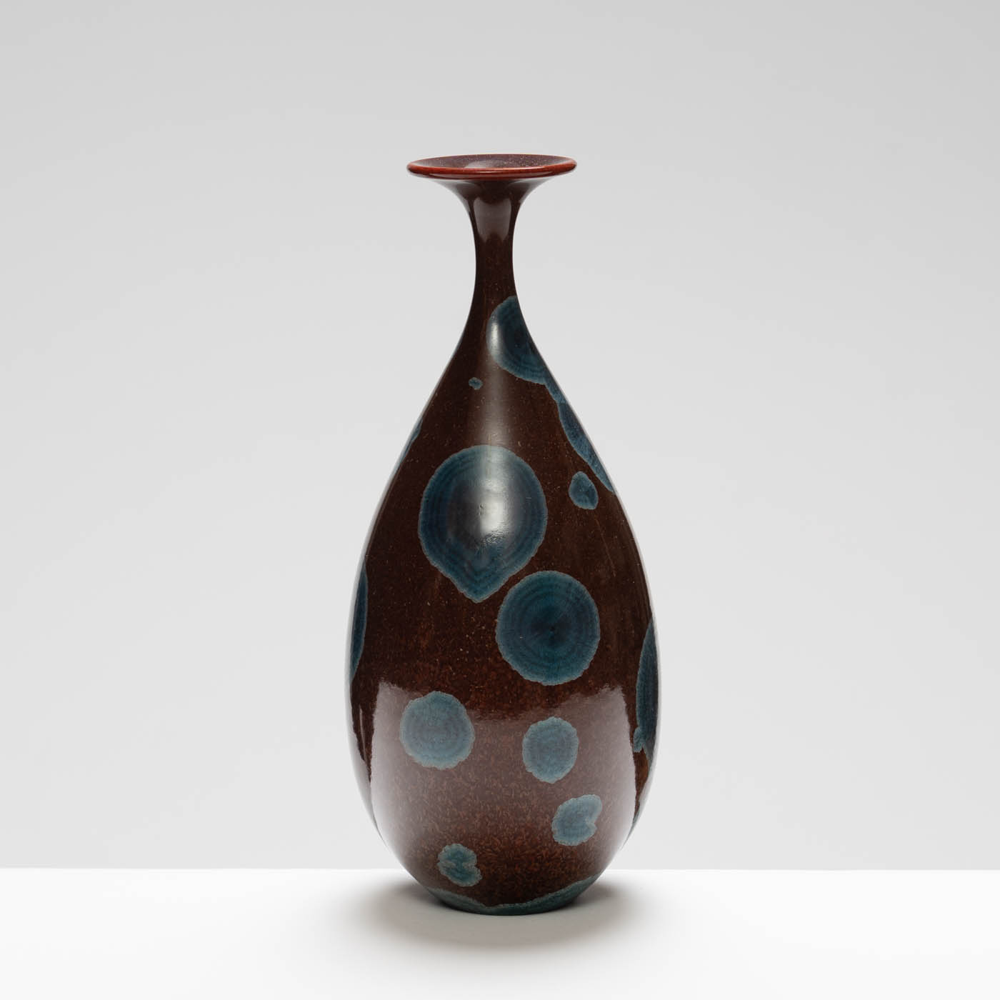 MH409Y132 Medium Vase Mauve/Blue