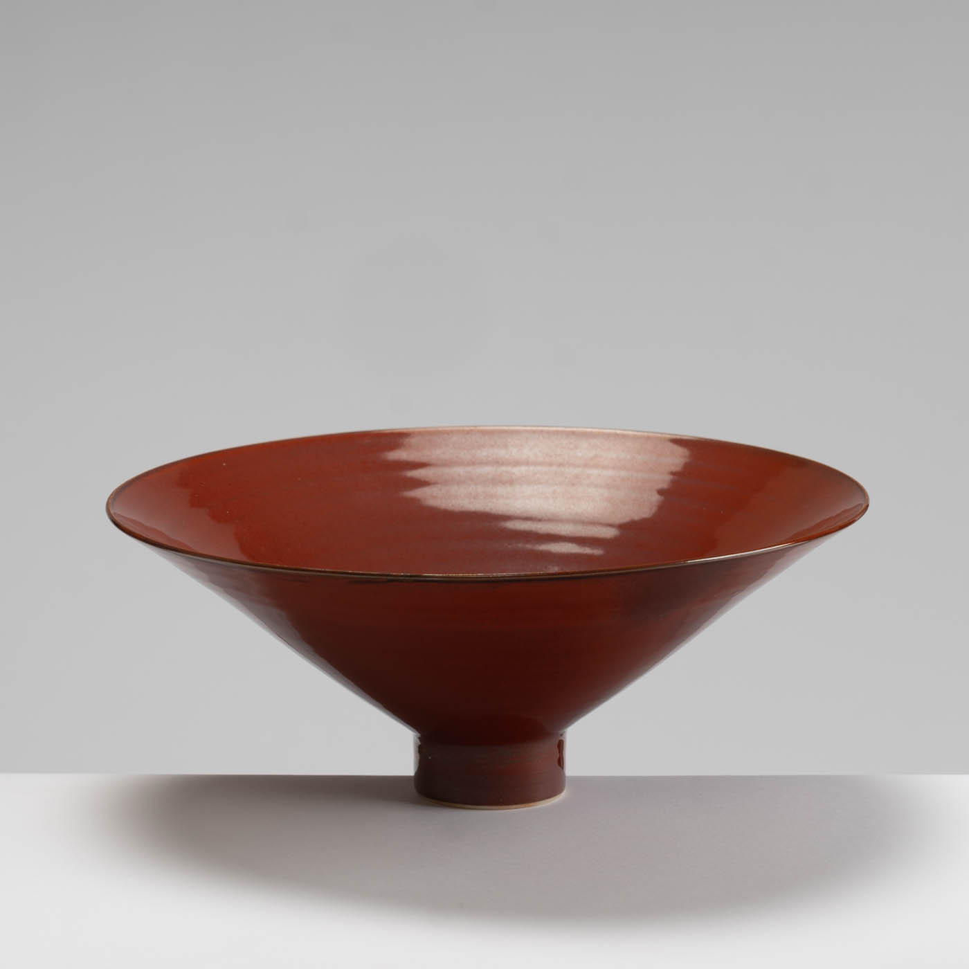 RH578Y112 Bowl Burnt Red