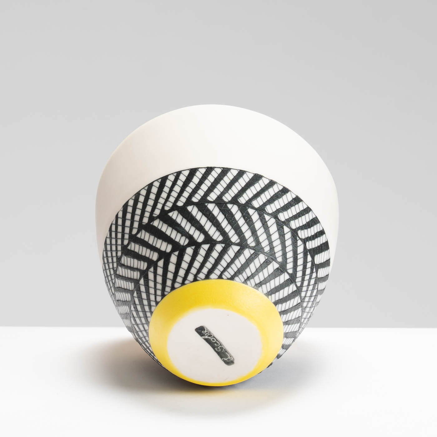 LS345Y761 Small Bowl with Deep Yellow Interior