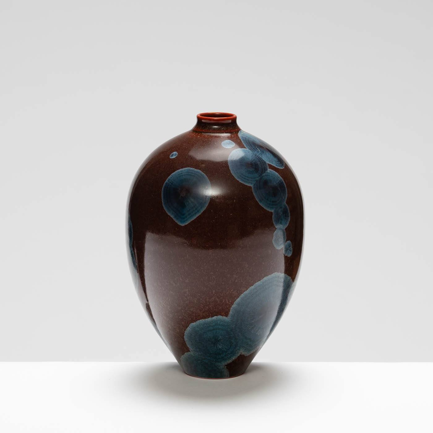 MH409Y131 Small Vase Mauve/Blue