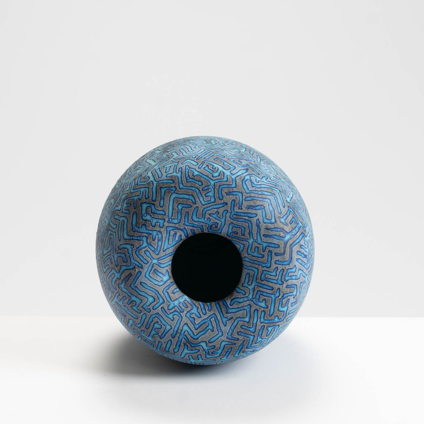 PB161X645 Blue Vessel