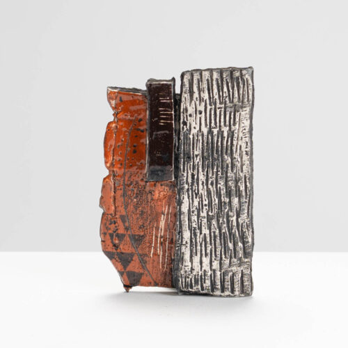 ES582Y67 Small Red Fragmented Wall Piece