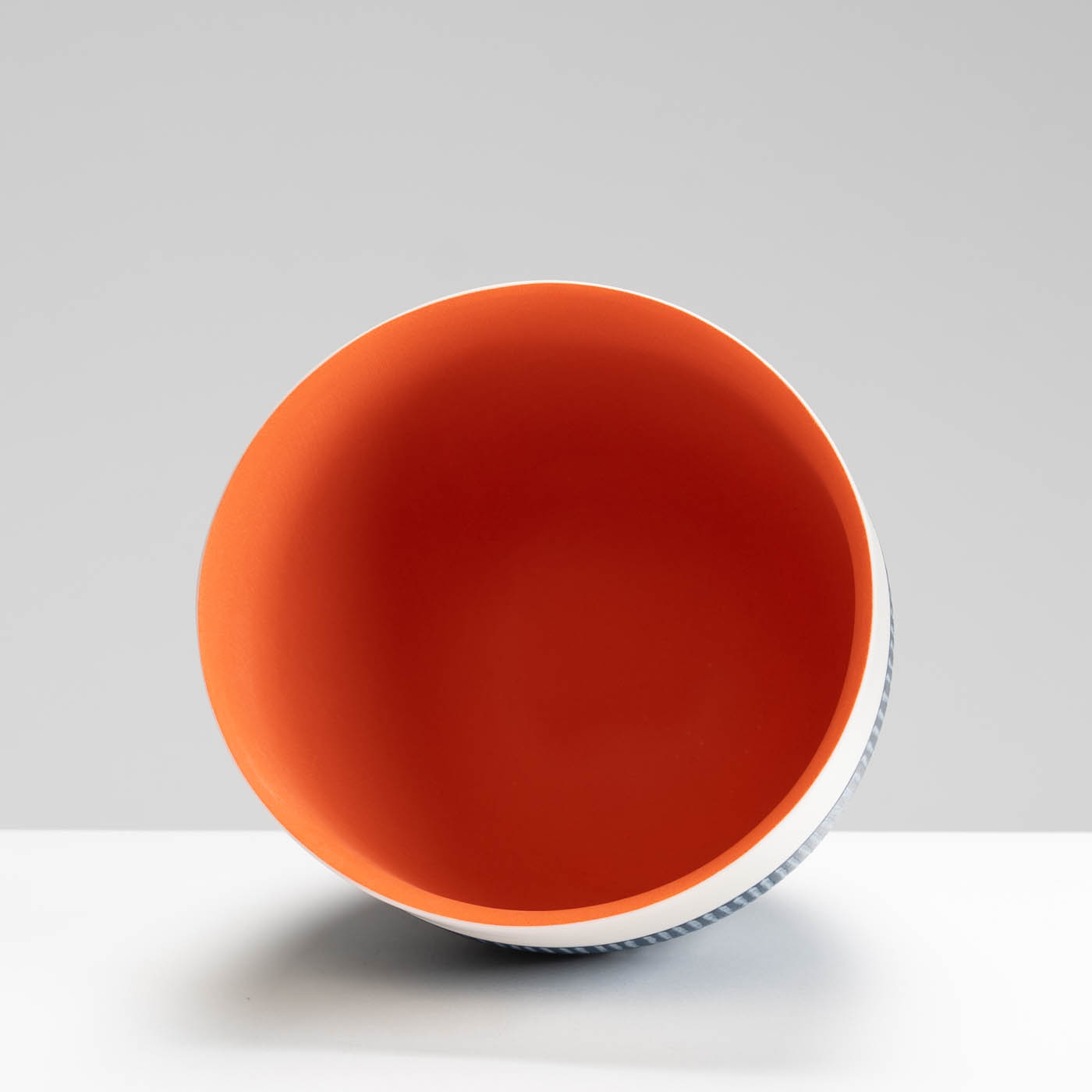 LS345Y764 Bowl with Deep Orange Interior