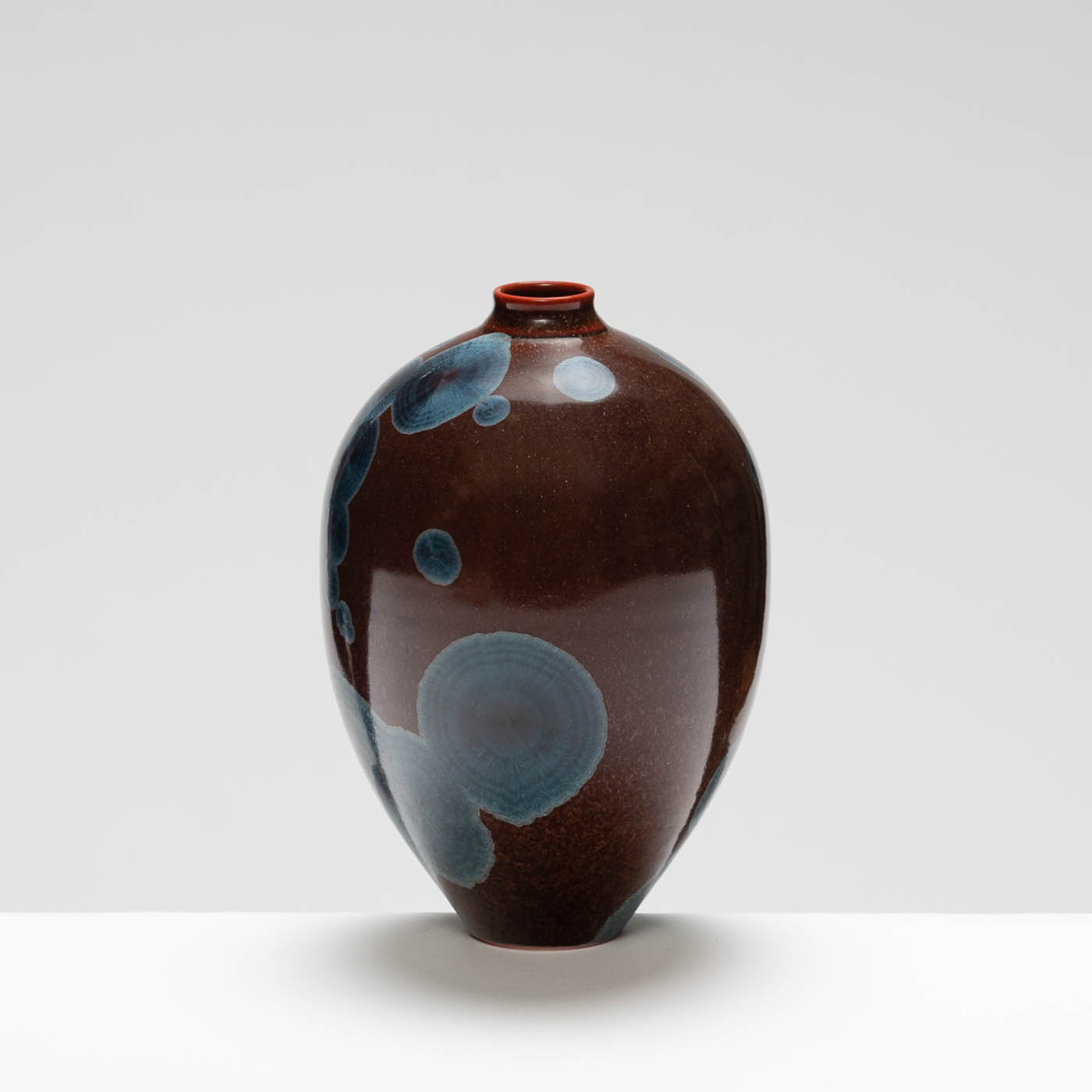 MH409Y131 Small Vase Mauve/Blue