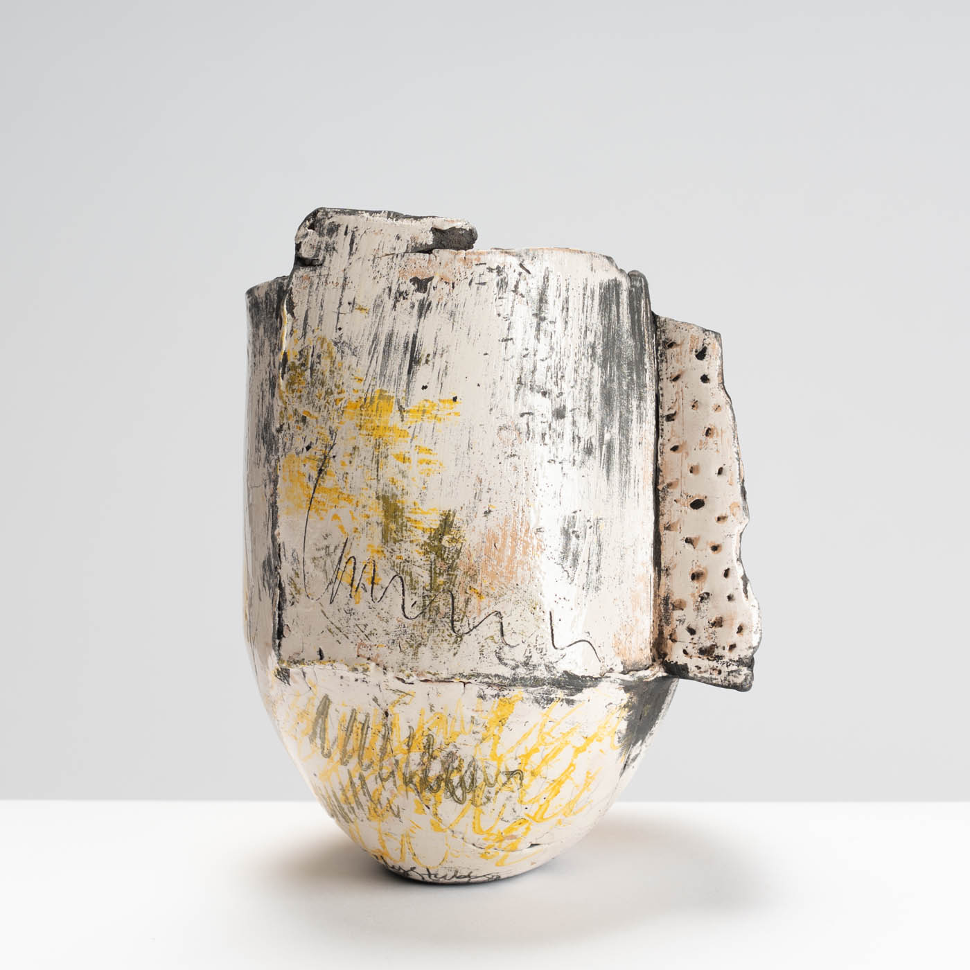 ES582Y63 Medium Yellow Fragmented Vessel