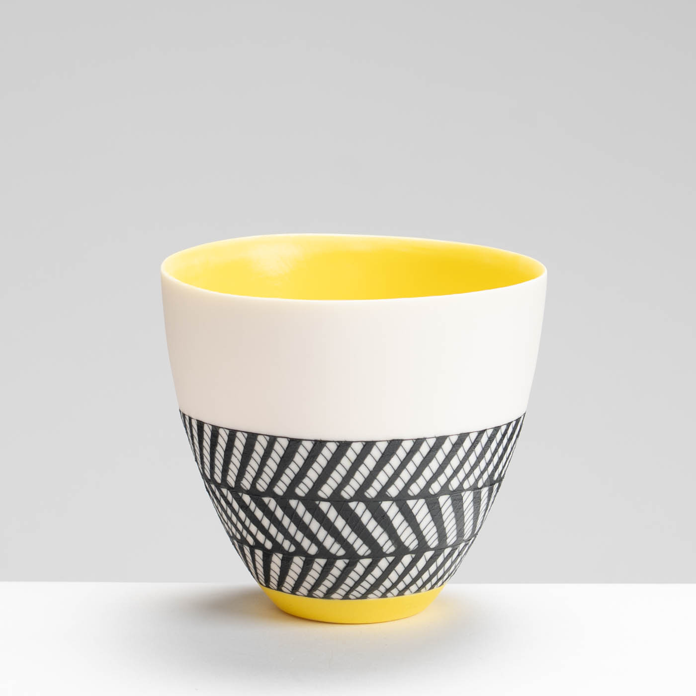 LS345Y761 Small Bowl with Deep Yellow Interior