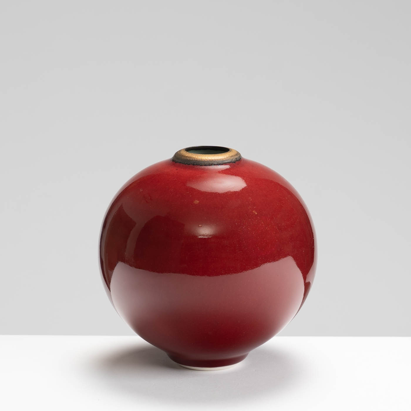 TT525Y232 Mini Moon Jar Red
