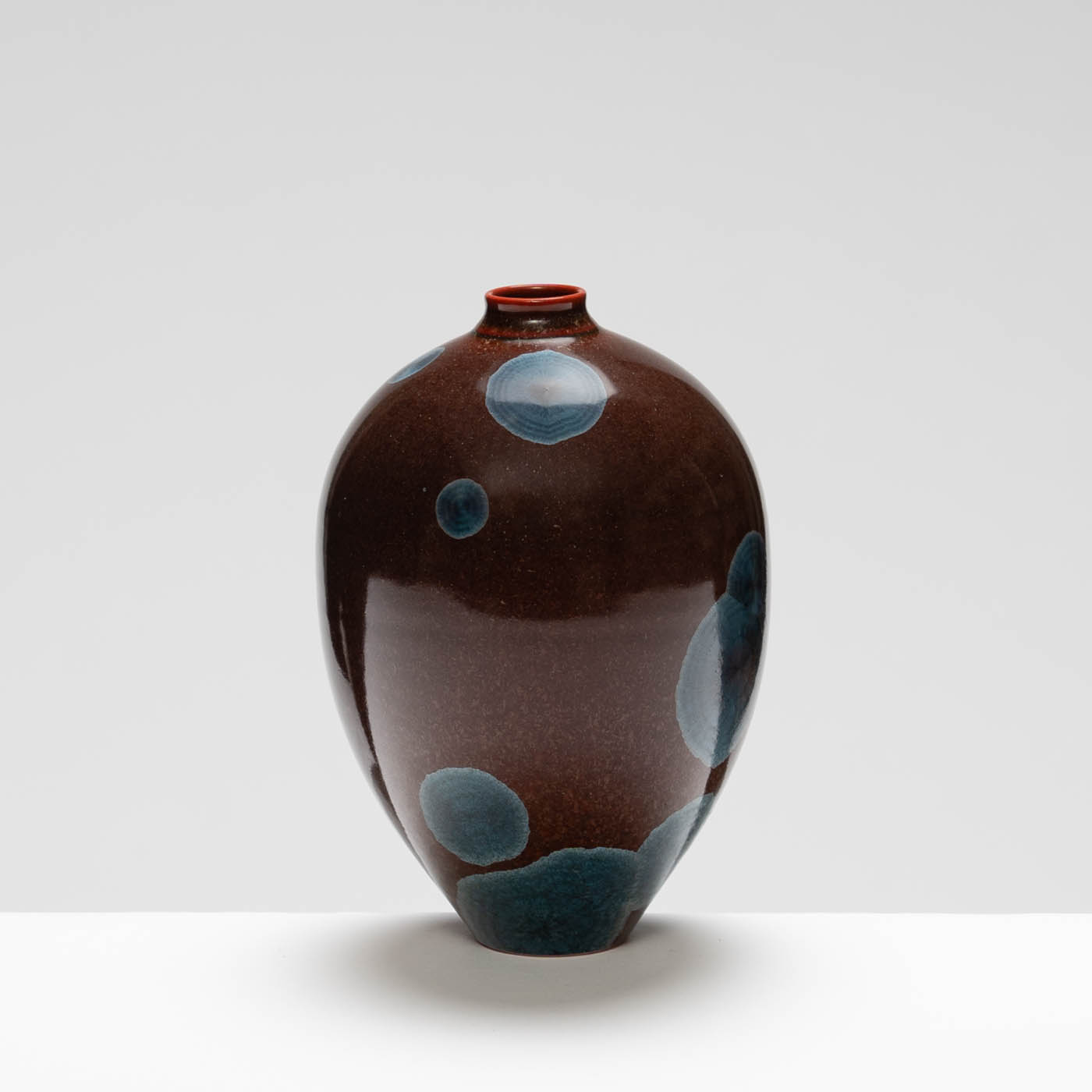 MH409Y131 Small Vase Mauve/Blue