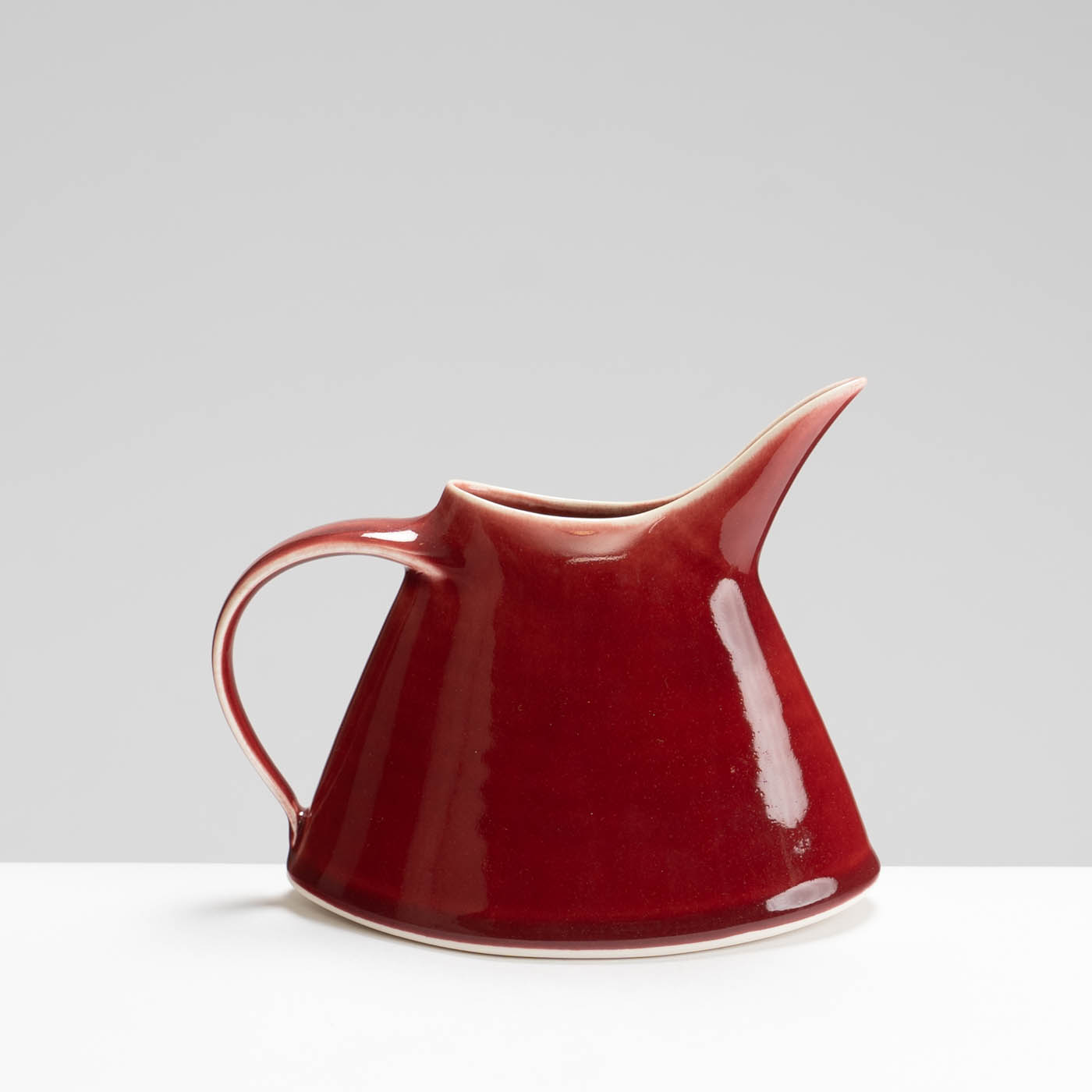 TT525Y239 Small Oval Jug Red