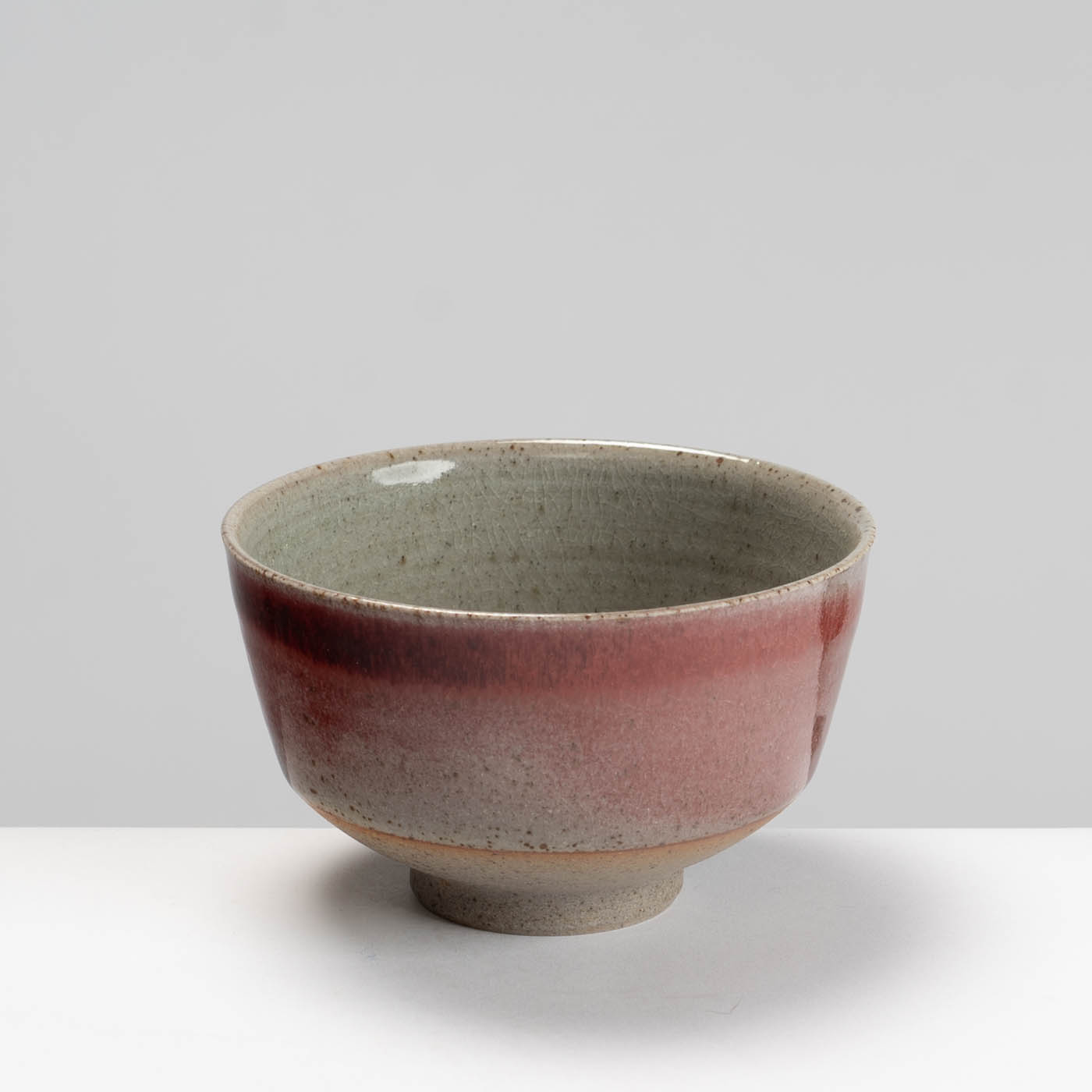 JTW322Y933 Footed Bowl Copper Red