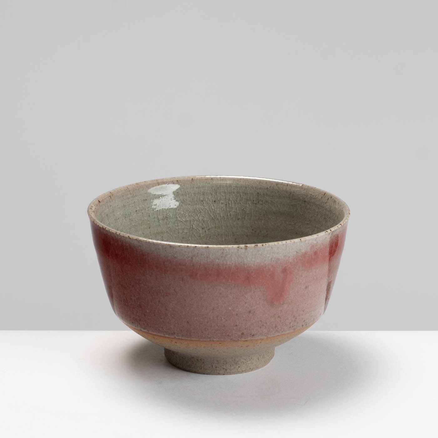 JTW322Y933 Footed Bowl Copper Red