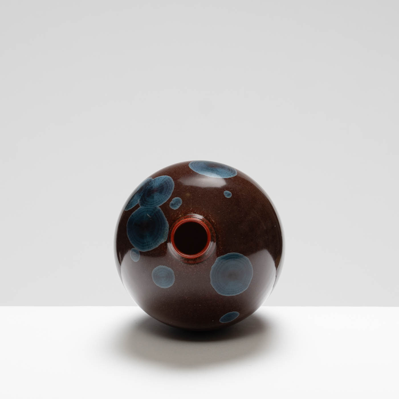MH409Y131 Small Vase Mauve/Blue