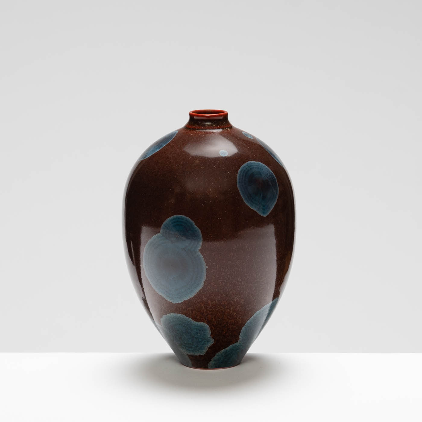 MH409Y131 Small Vase Mauve/Blue
