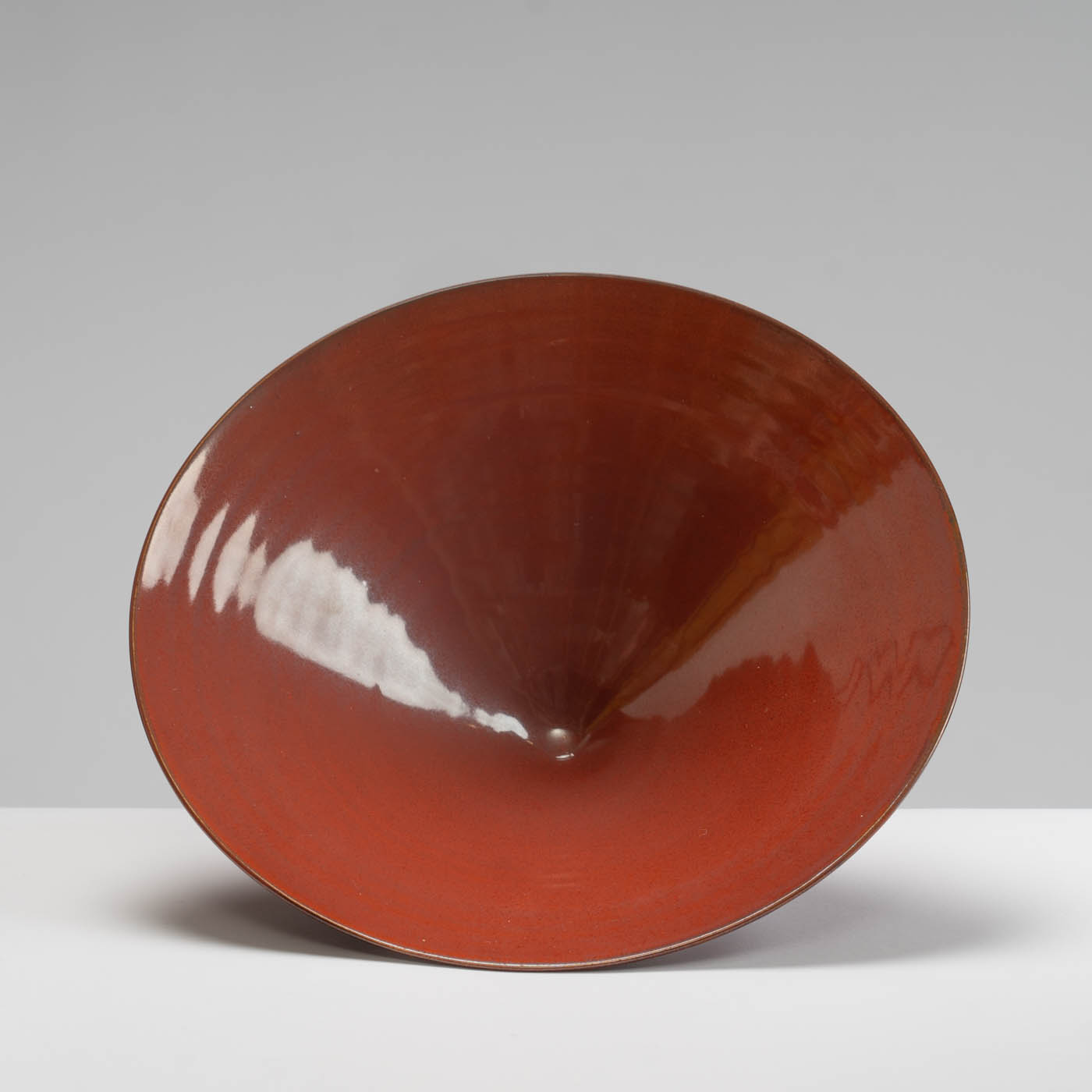 RH578Y112 Bowl Burnt Red