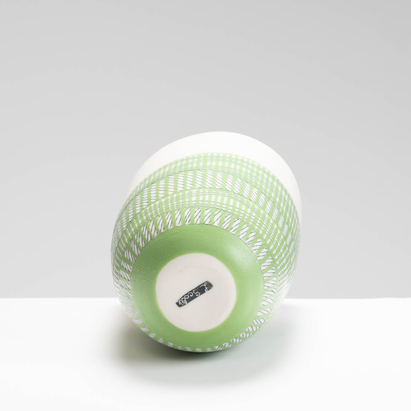 LS345Y766 Tall Bowl in Deep Chartreuse