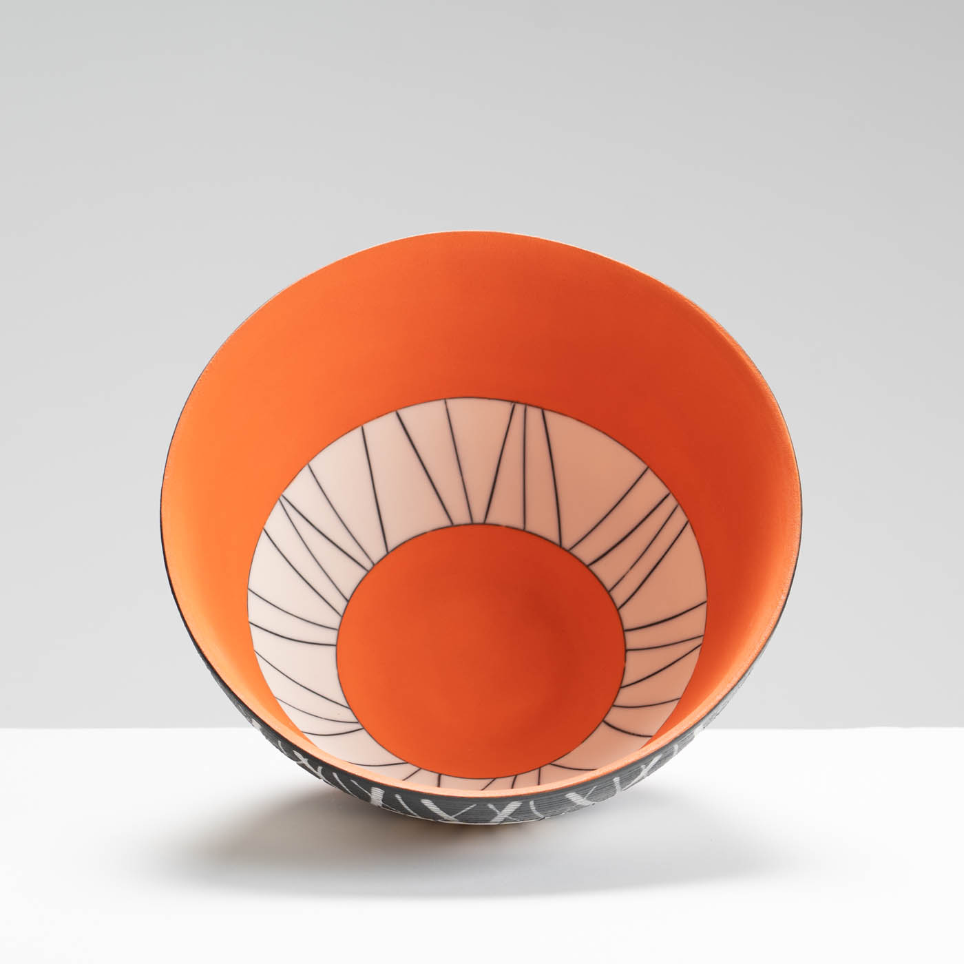 LS345Y763 Bowl with Interior Pattern