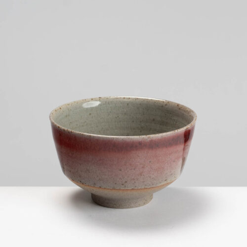 JTW322Y933 Footed Bowl Copper Red