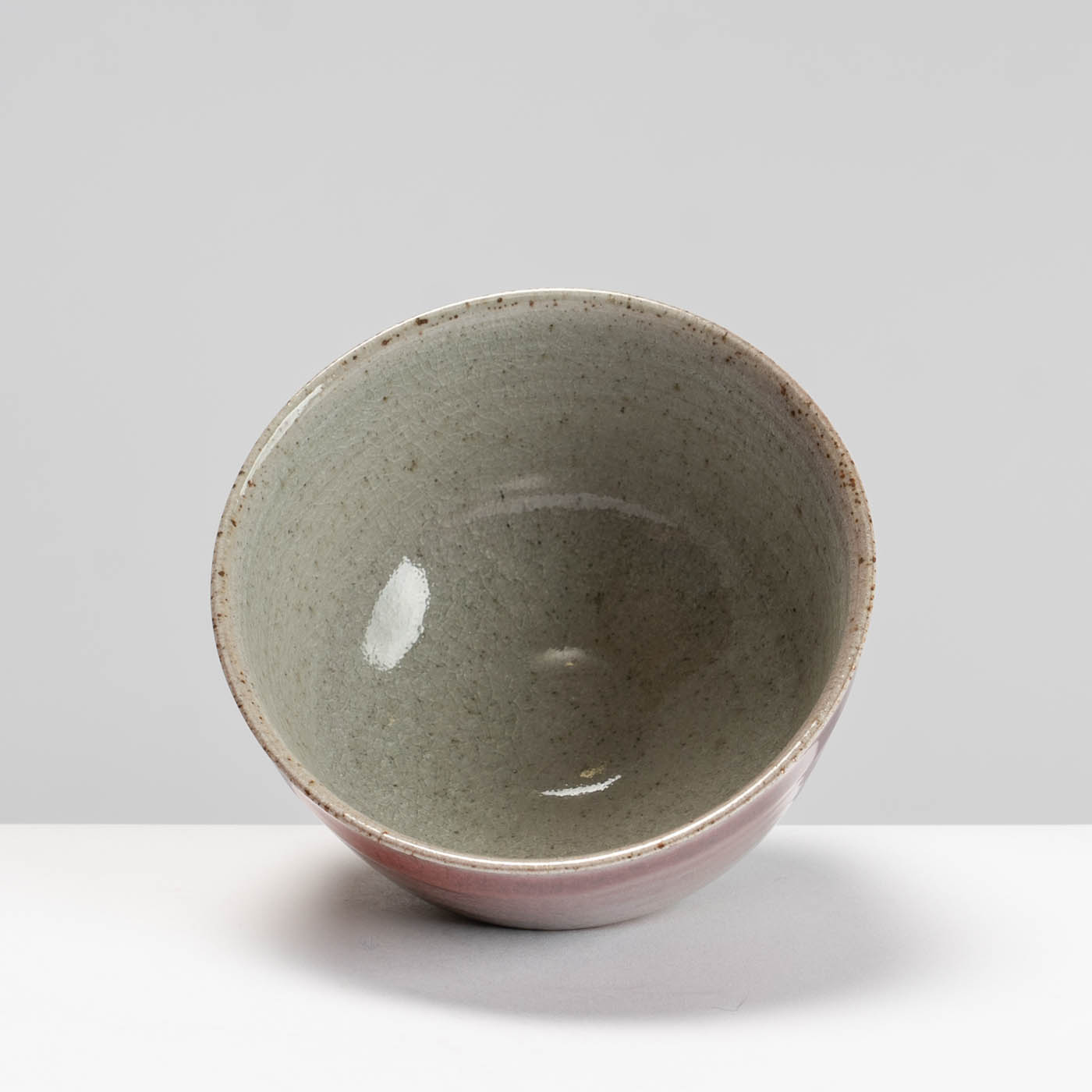 JTW322Y933 Footed Bowl Copper Red