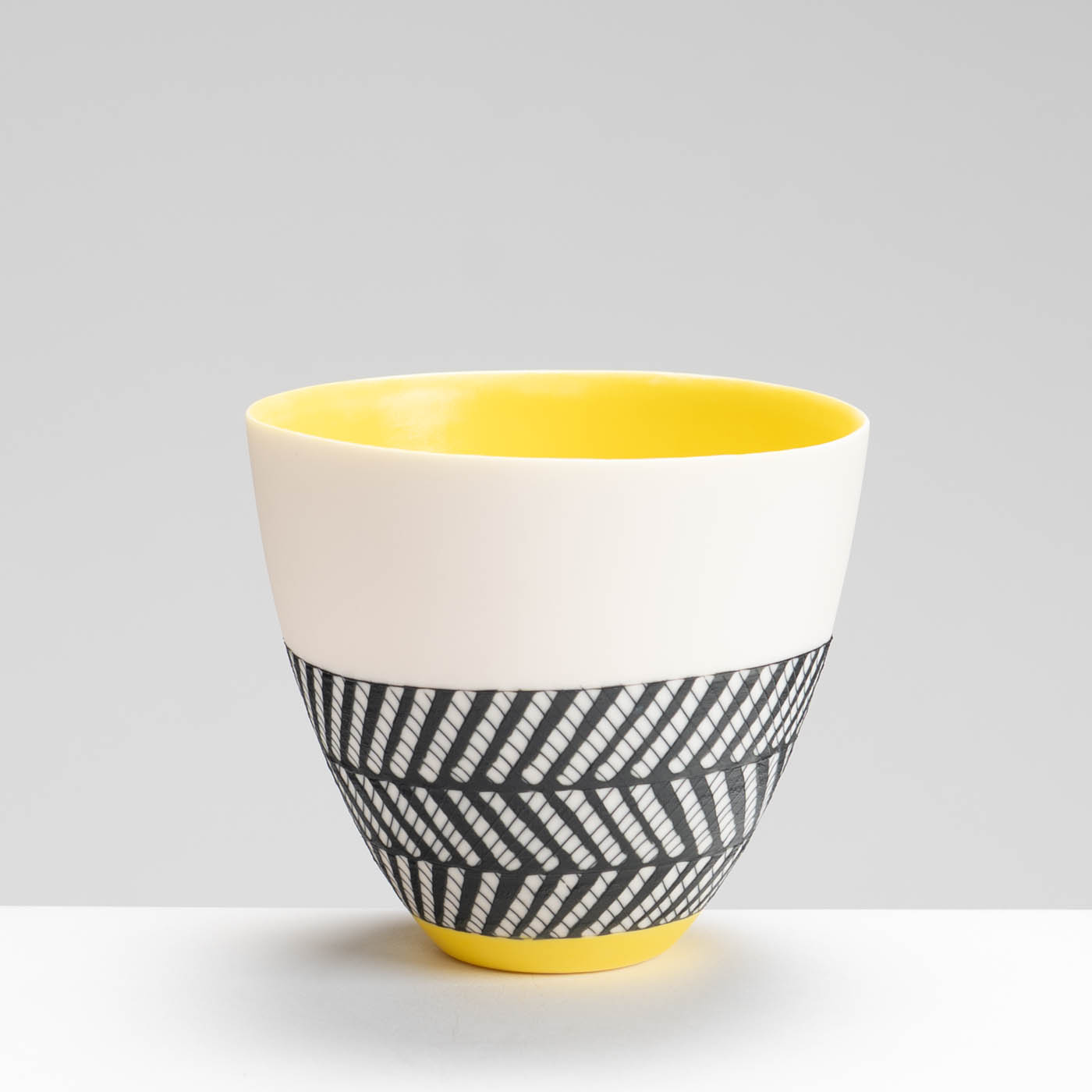 LS345Y761 Small Bowl with Deep Yellow Interior