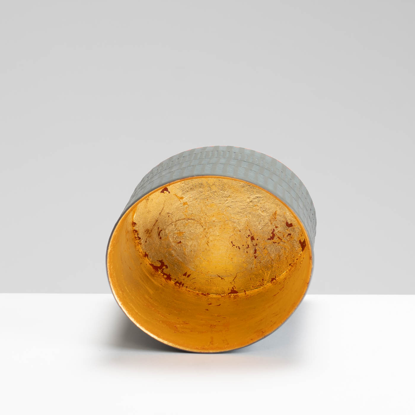 LS345Y770 Charcoal Vessel with 23ct Gold Interior