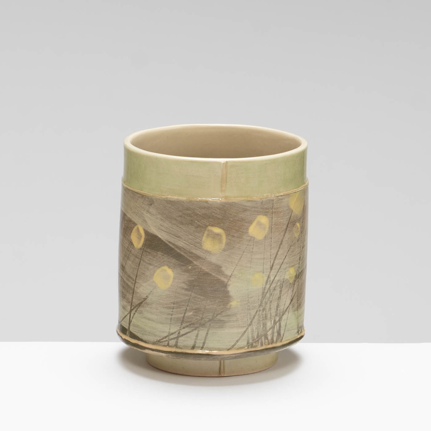 EW485Y48 Small Vessel in Green with Yellow