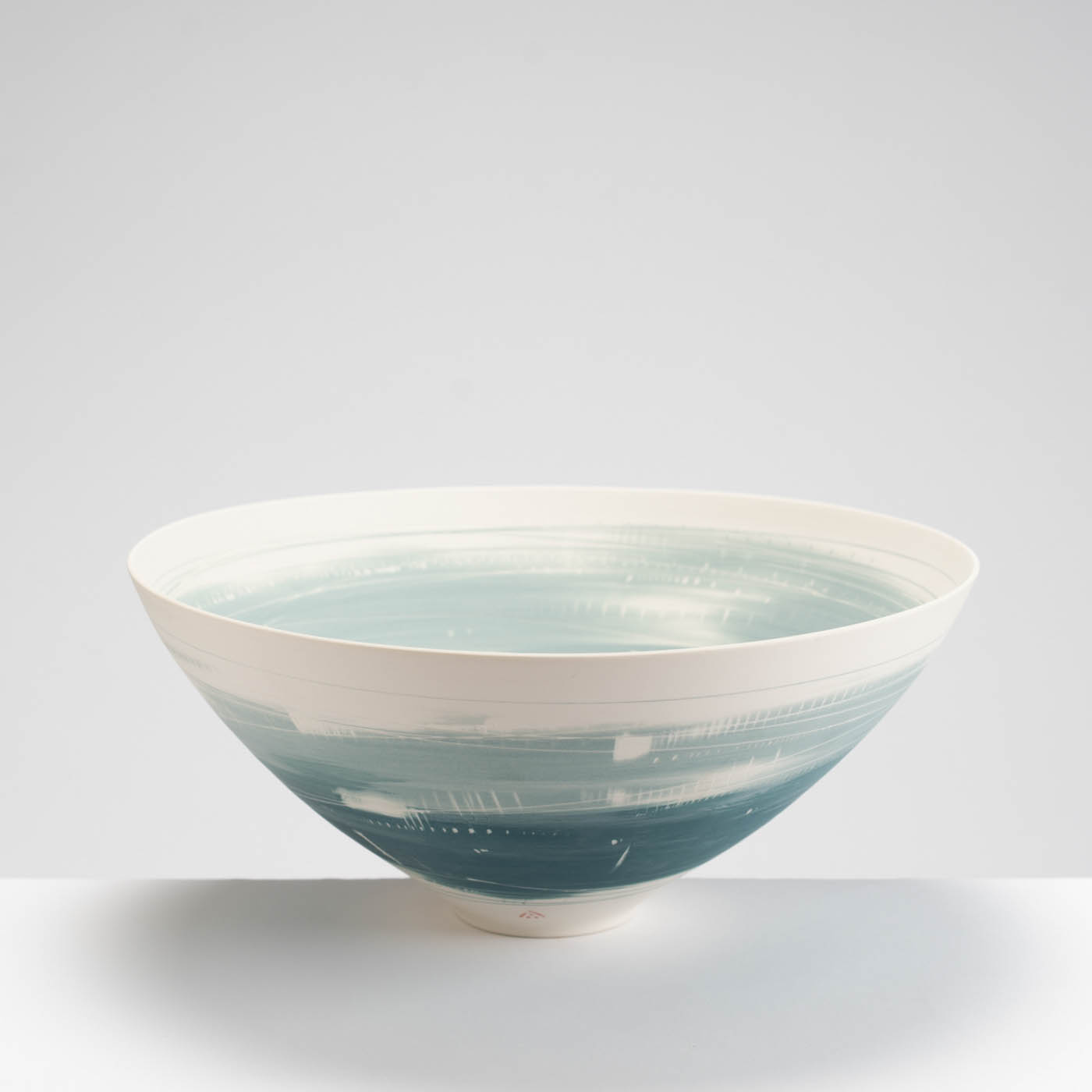 AT488Y568 Large Bowl Two Teals