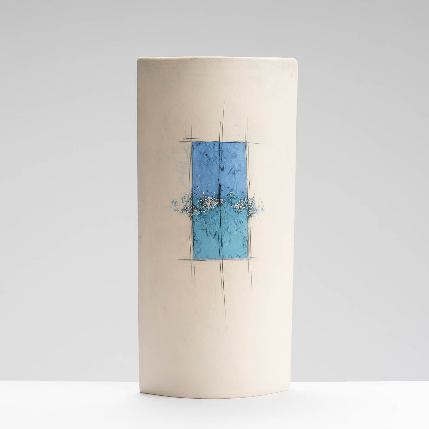 TW92Y1405 Large Sea Glimpse Vase