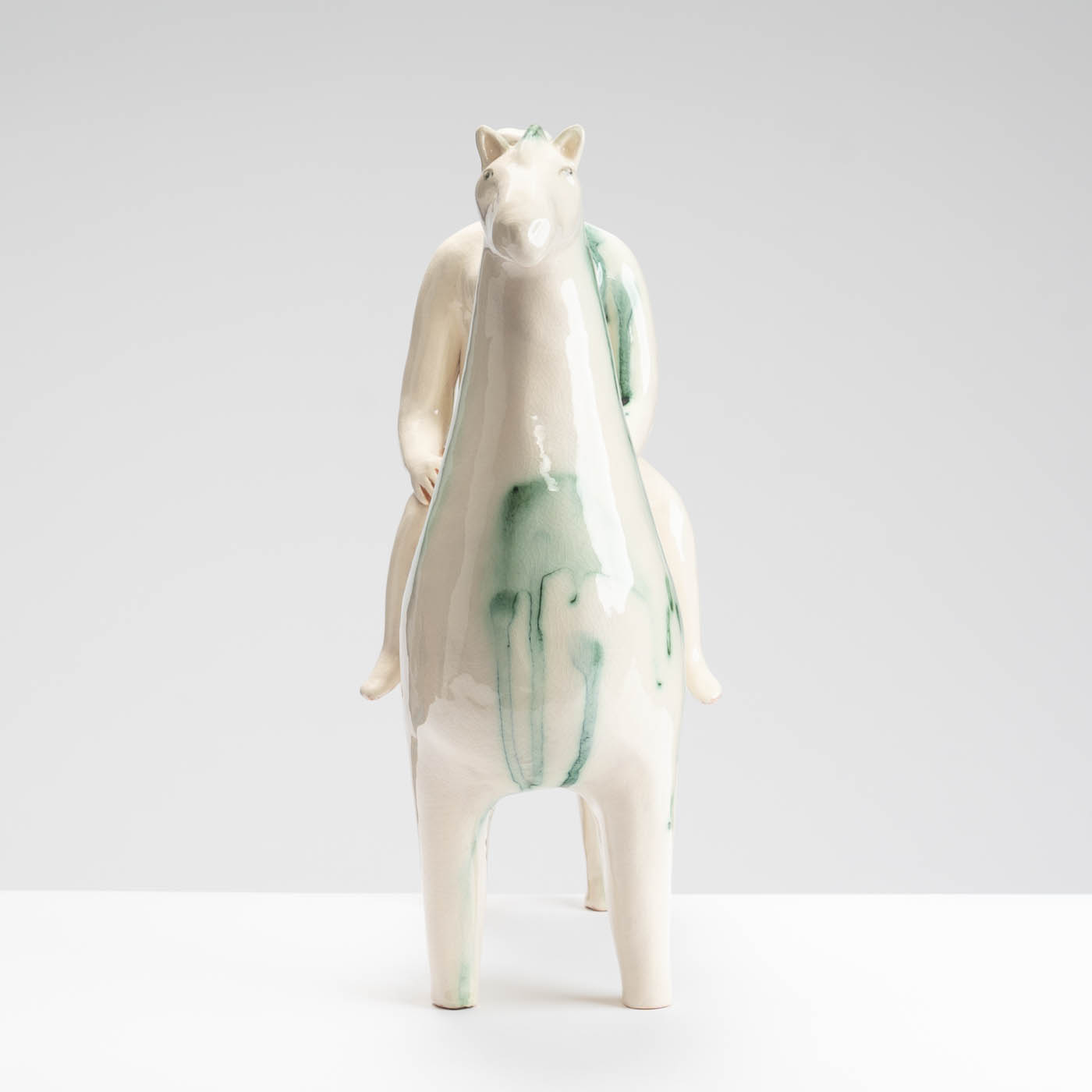 JS314Y407 Horse and Rider - Woman