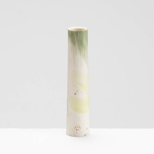 AT488Y552 Single Stem Vase Brushed Greens