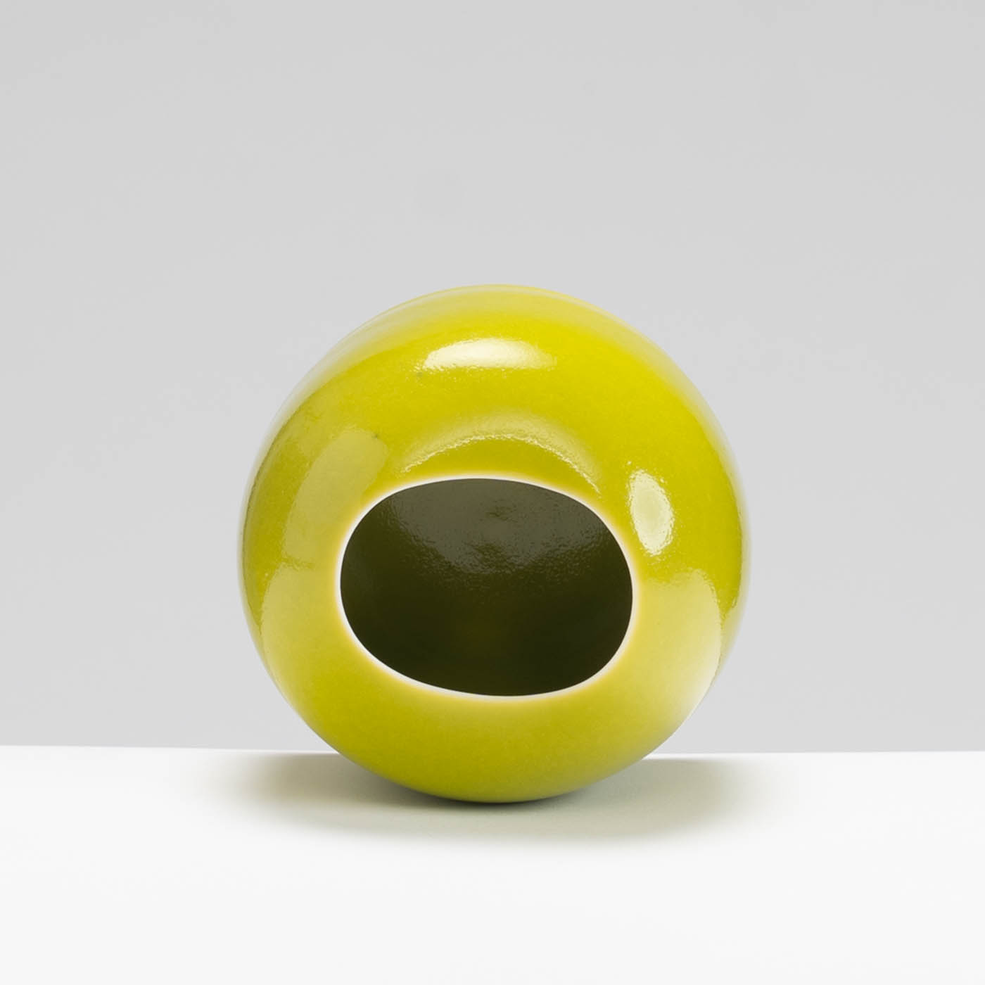 TG356Y232 Table Vessel Chartreuse