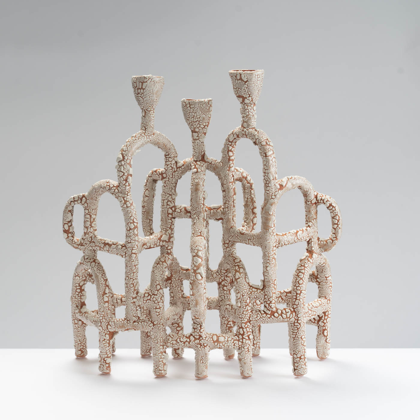 SG557Y11 Cracked Earth Candelabra