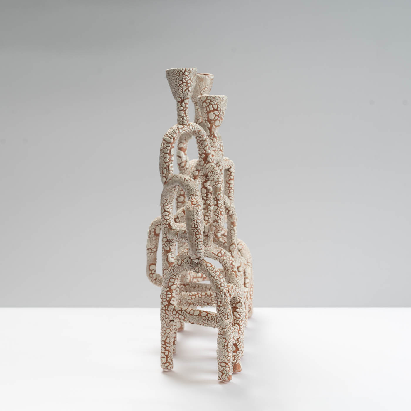 SG557Y11 Cracked Earth Candelabra