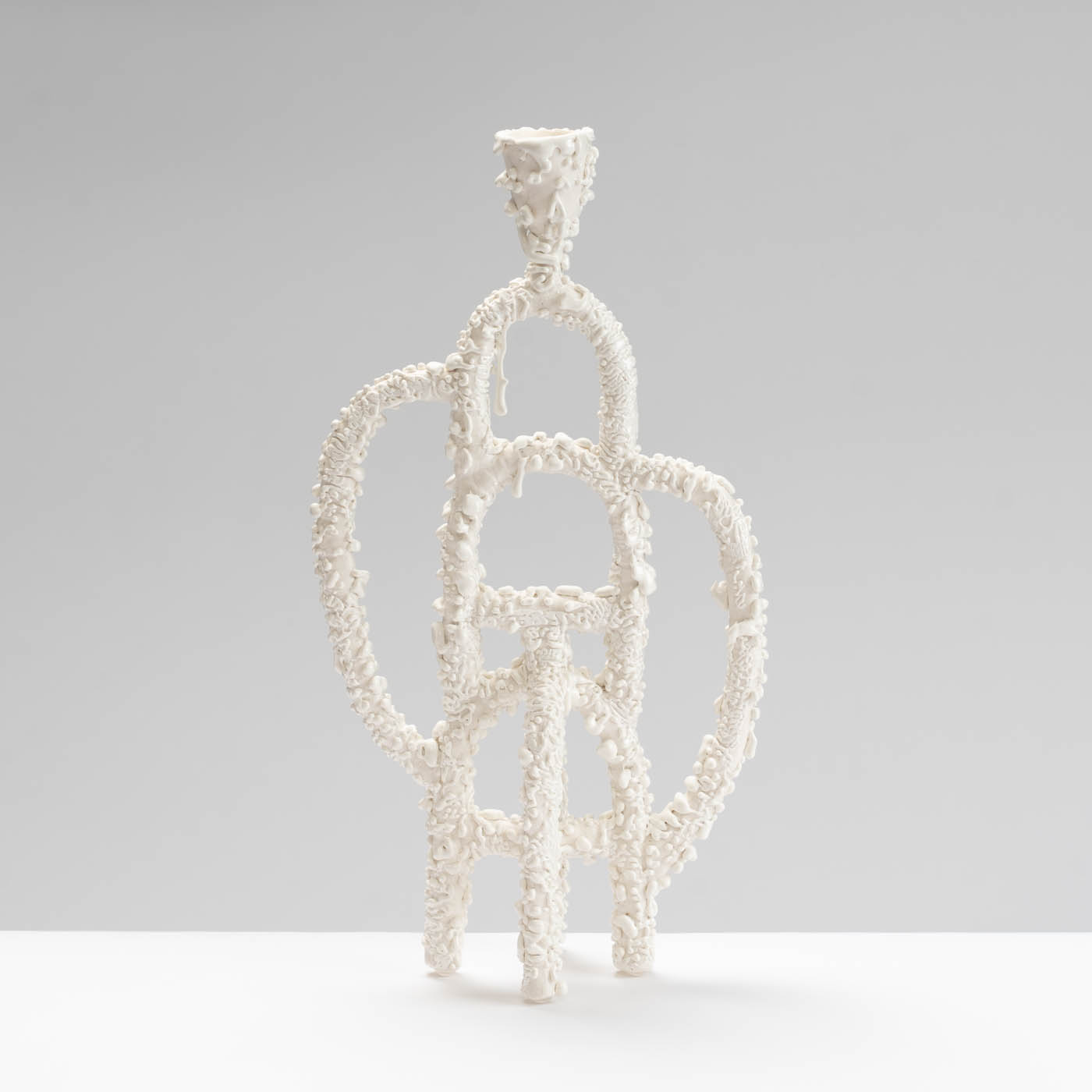 SG557Y19 Ice Melt Candlestick Tall