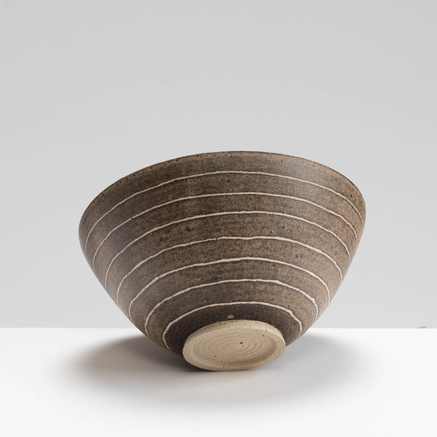 AP575Y76 Brown Stripy Small Bowl