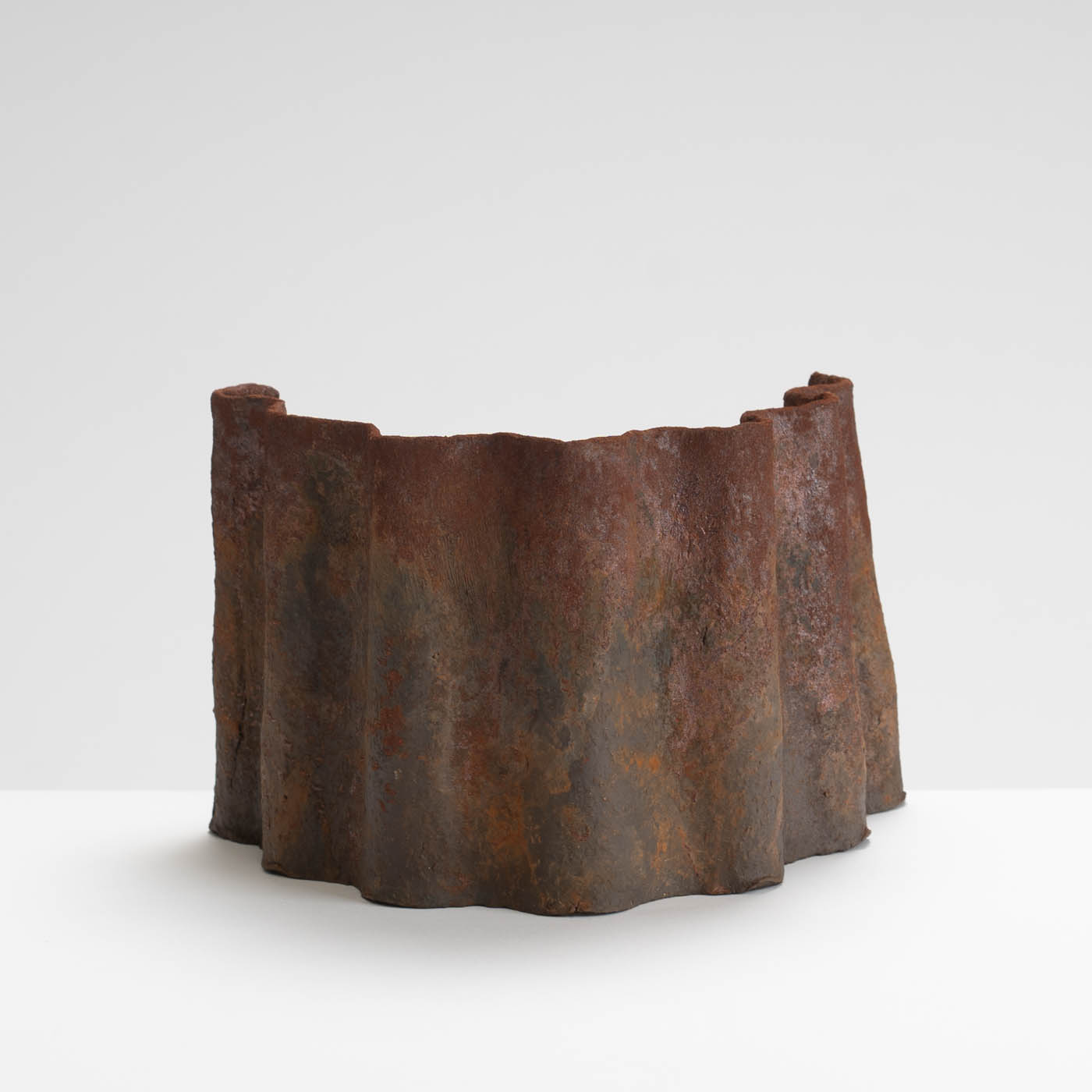 AF315Y70 Curved Corrugated Rust