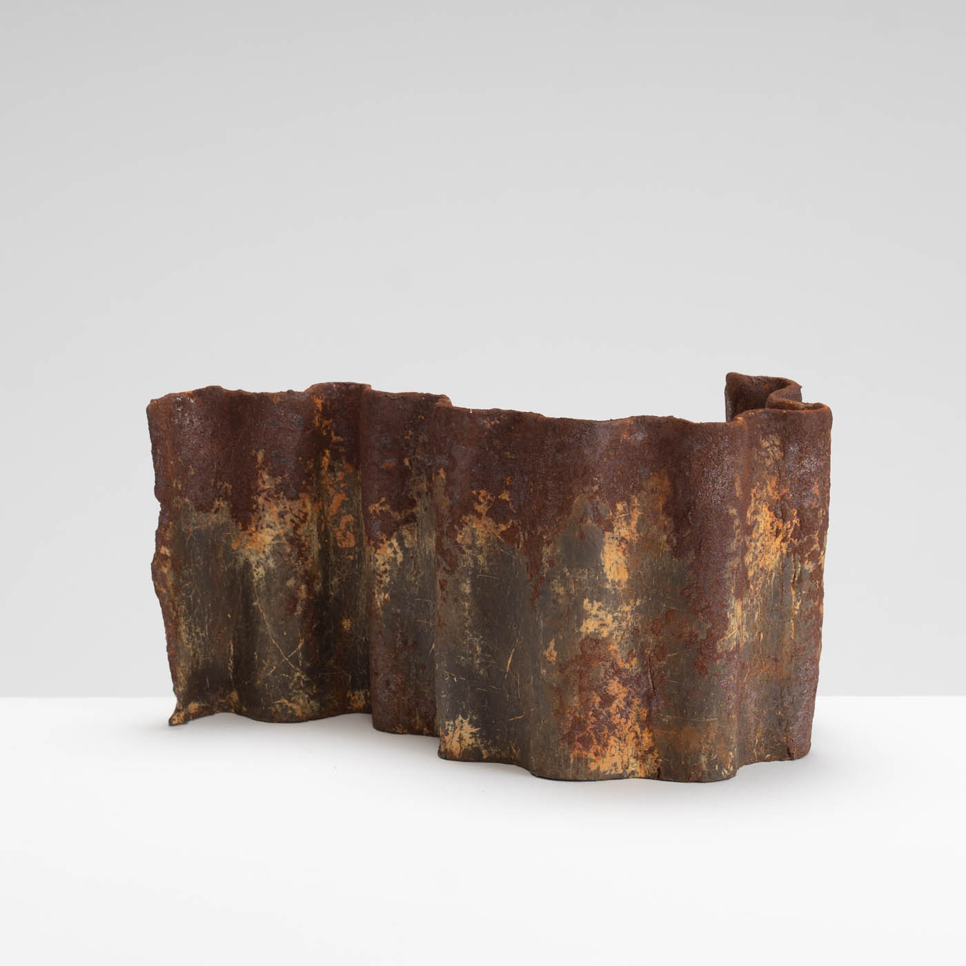 AF315Y69 Undulating Corrugated Rust