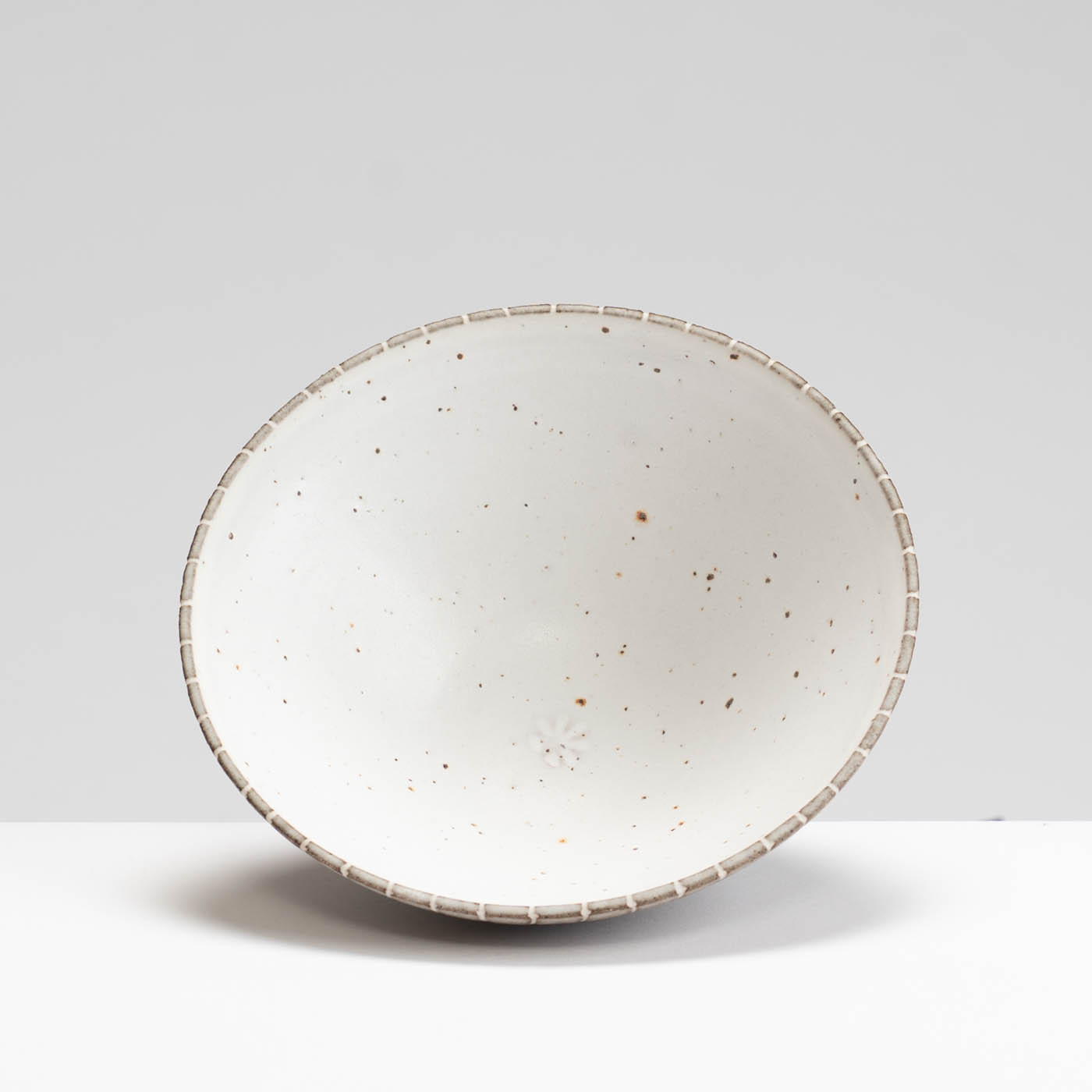 AP575Y73 Brown Stripy Small Bowl