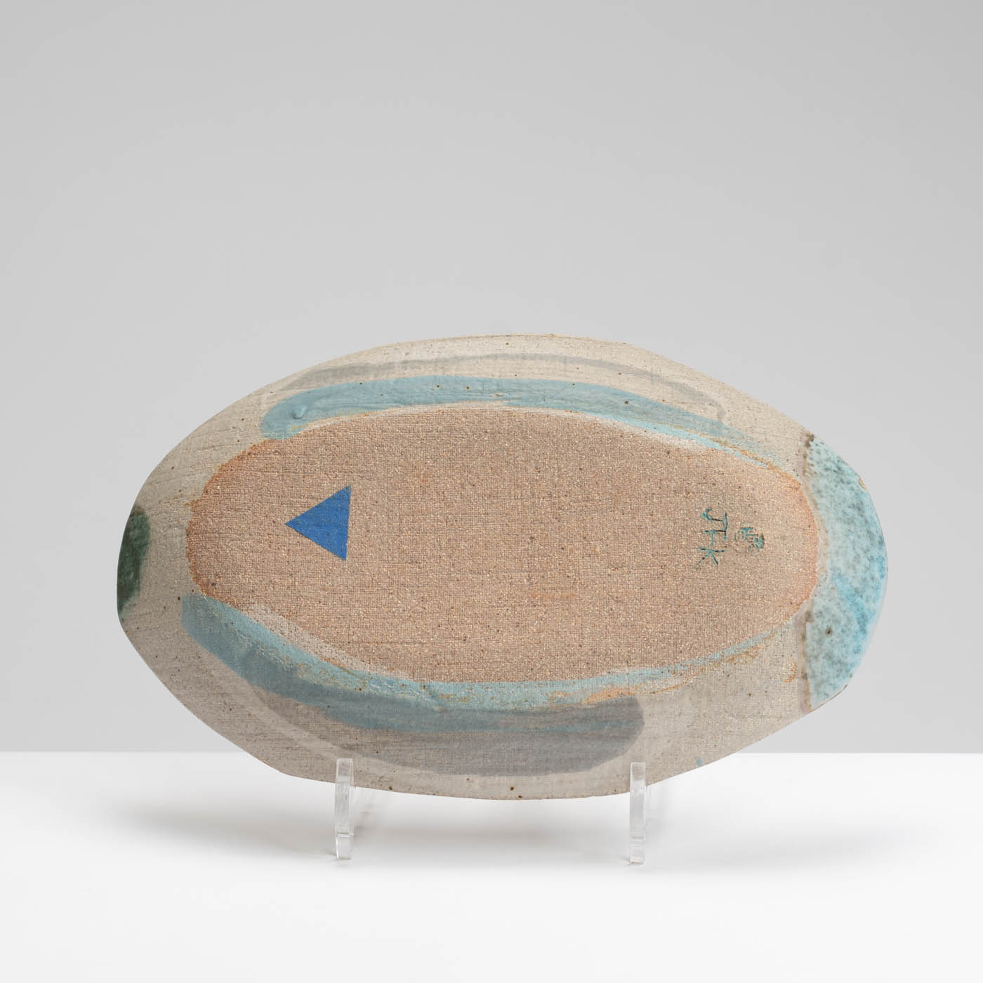 JFK394Y444 Oval Shrimp Plate