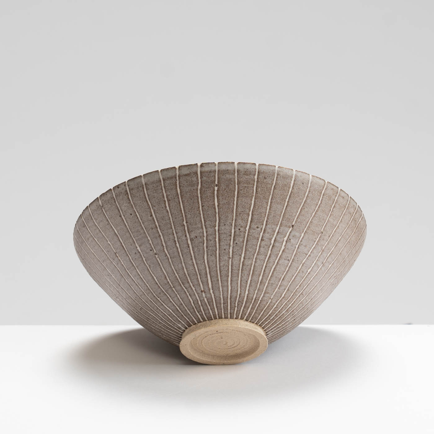 AP575Y73 Brown Stripy Small Bowl