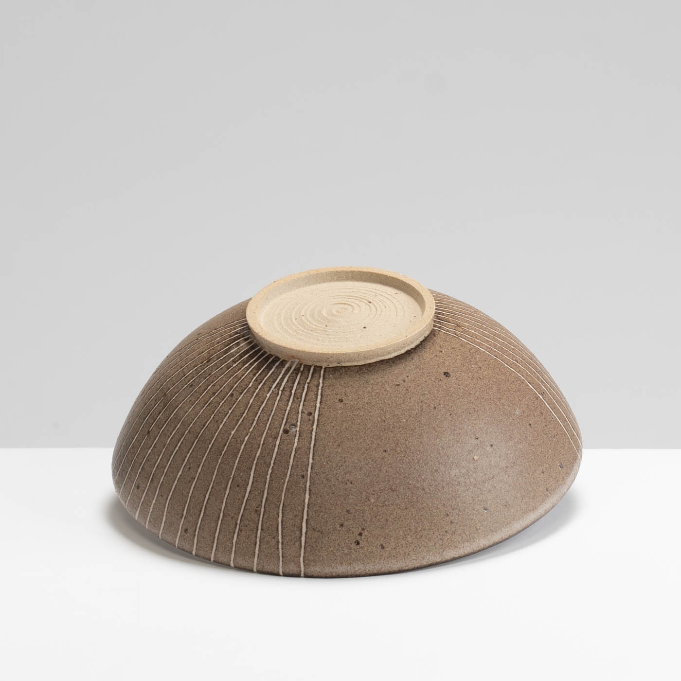 AP575Y74 Brown Stripy Small Bowl