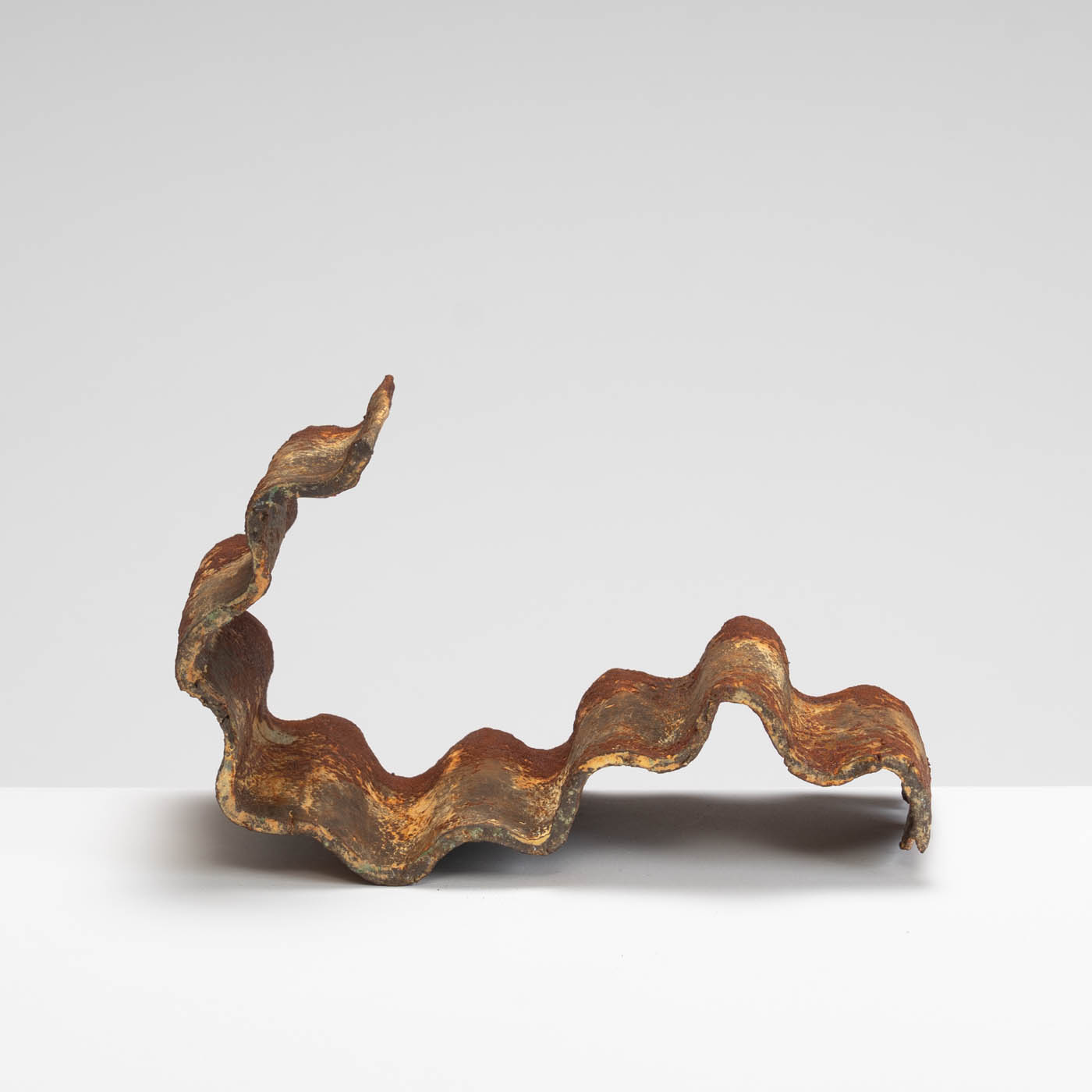 AF315Y69 Undulating Corrugated Rust