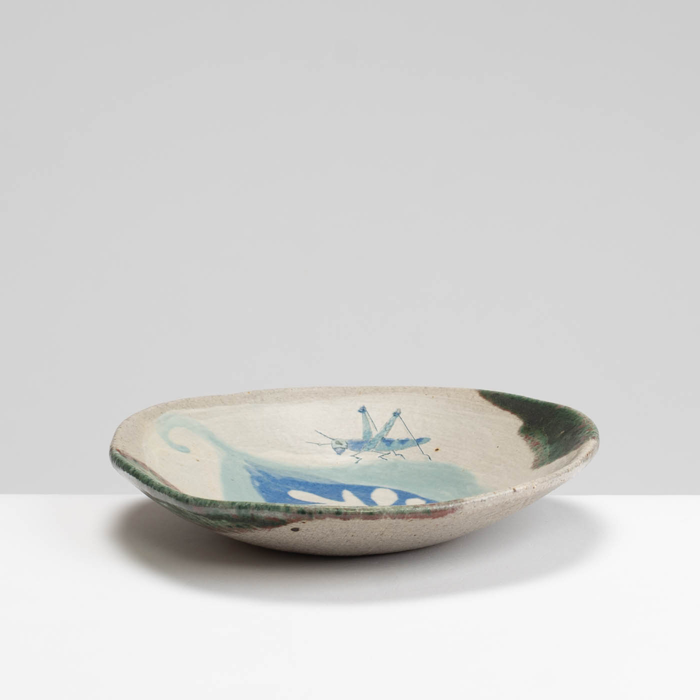 JFK394Y440 Small Plate Grasshopper