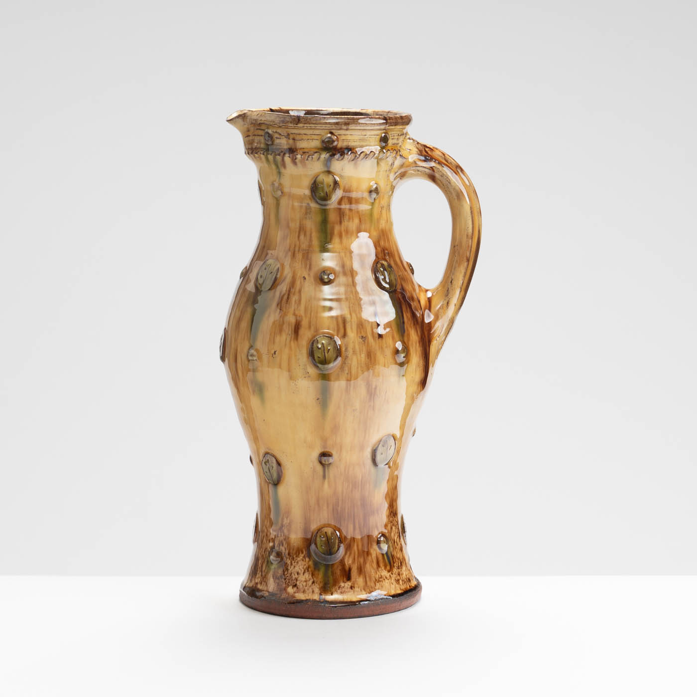 DF481Y87 Sprig Jug Yellow