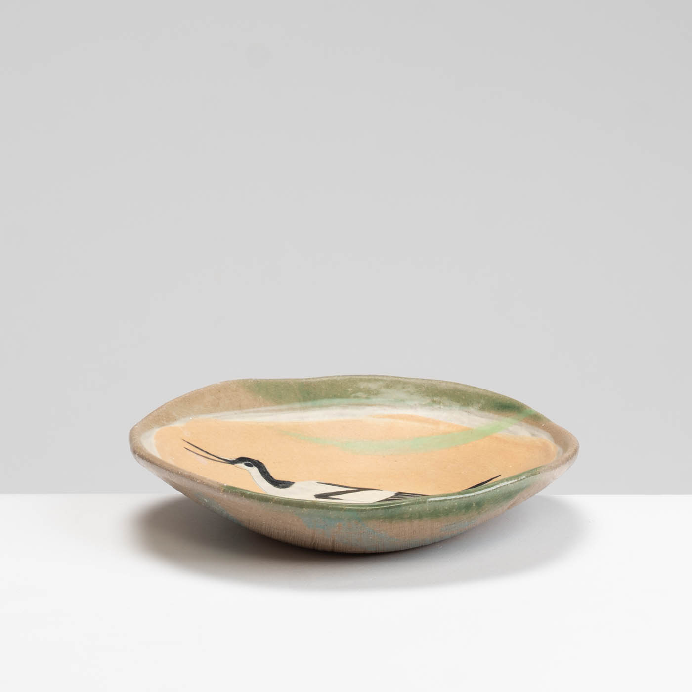 JFK394Y433 Small Plate Sandy Avocet