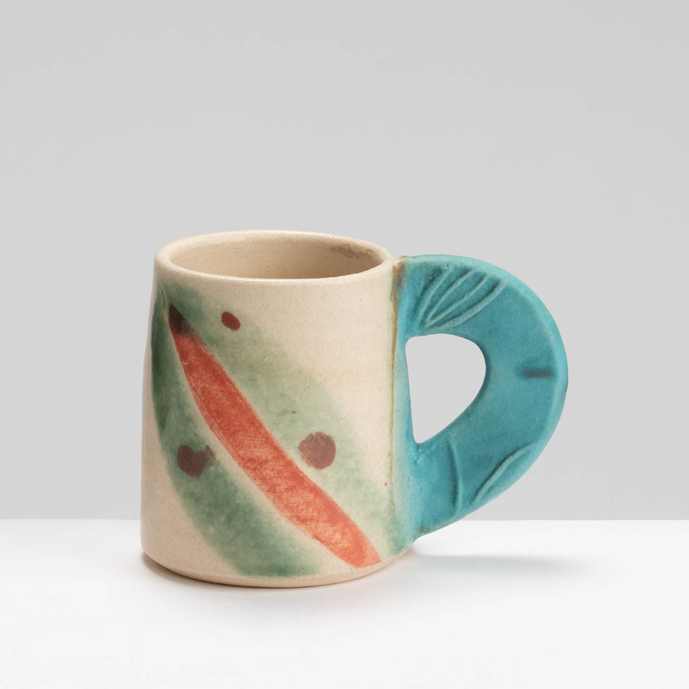 JFK394Y450 Bird and Leaf Cup